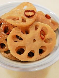 レンコンのきんぴら-レシピのメイン写真