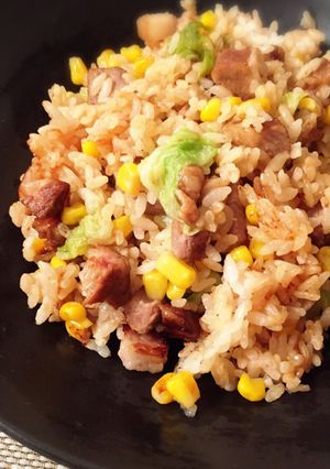 豚の角煮とレタスのチャーハン-レシピのメイン写真