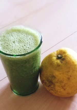 サラダほうれん草のグリーンスムージー-レシピのメイン写真