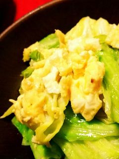 キャベツと卵のとろみ中華炒め-レシピのメイン写真