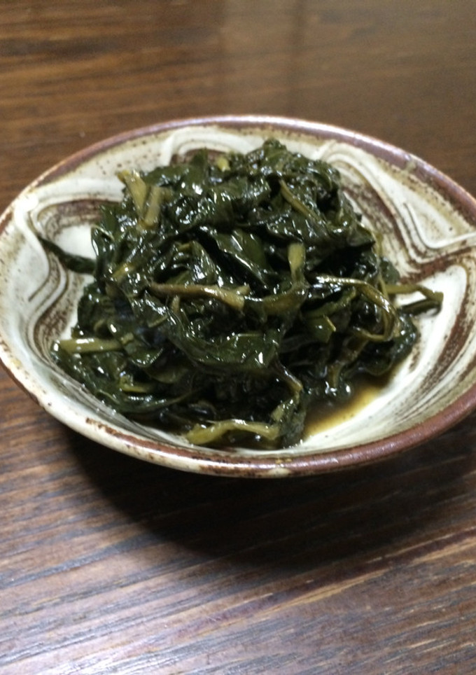 胡椒の葉の炒め煮-レシピのメイン写真