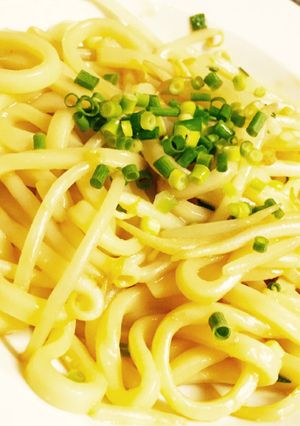 お味噌味の焼うどんでお一人様ランチ！-レシピのメイン写真