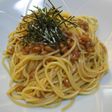 ***納豆と梅の純和風パスタ***