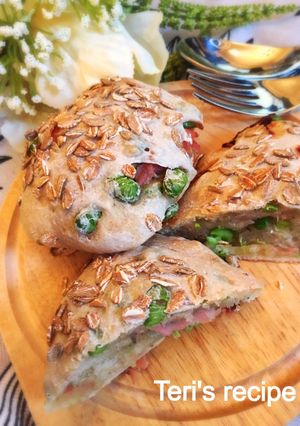 自家製天然酵母で枝豆チーズリュスティック-レシピのメイン写真