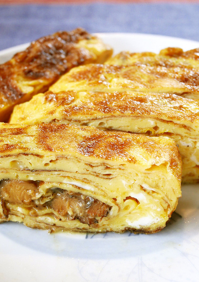 うまい！さんまの蒲焼きを巻いた♪卵焼き☆-レシピのメイン写真