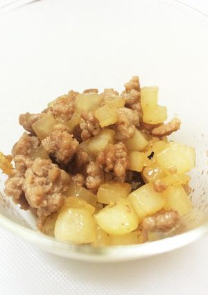 さいころ大根とそぼろ♬-レシピのメイン写真