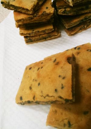 計量スプーンで！ごまきなこクッキー-レシピのメイン写真