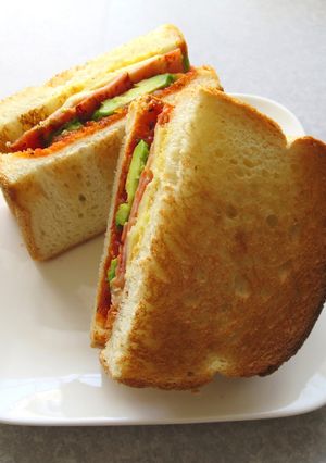 【絶品】休日の朝食に ブランチサンド♪-レシピのメイン写真
