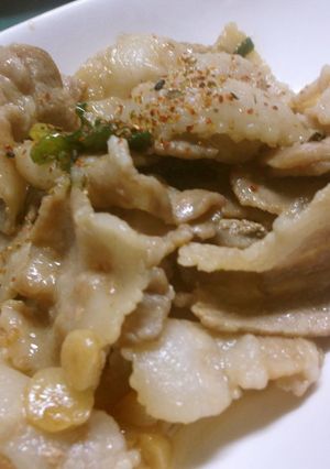 豚バラとネギのポン酢炒め☆-レシピのメイン写真