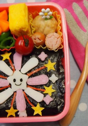 かまぼこで花火弁当-レシピのメイン写真