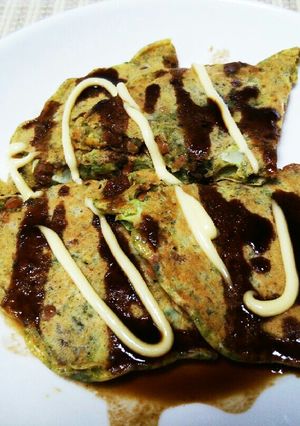 たこ焼粉アレンジ♪納豆チーズ焼き-レシピのメイン写真
