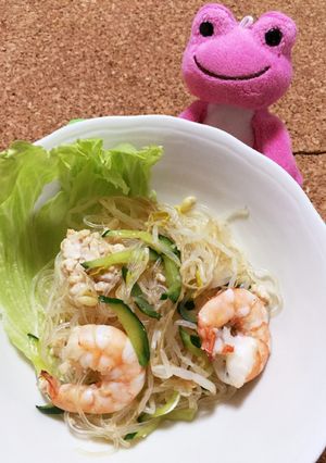 エビと春雨のピリ辛サラダ-レシピのメイン写真