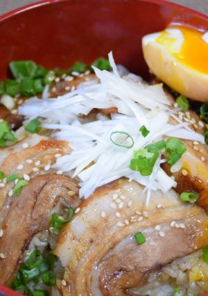 自家製！チャーシュー丼-レシピのメイン写真