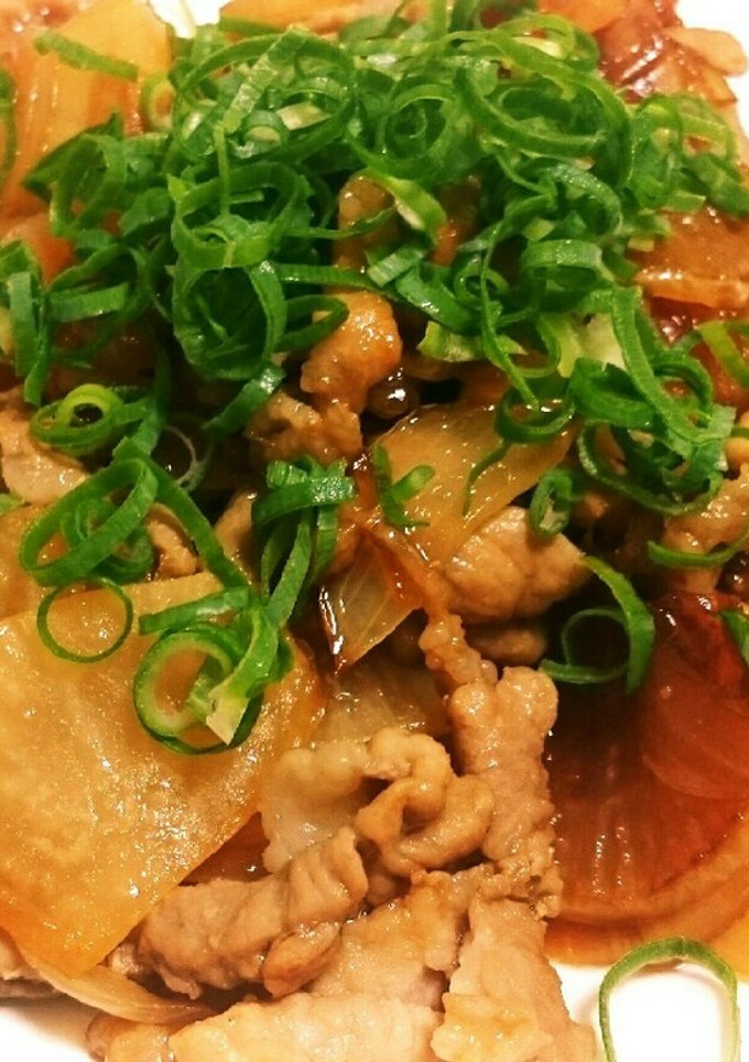 豚大根の生姜焼き-レシピのメイン写真