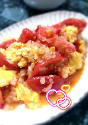 材料たったの3つ！中華定番「番茄炒蛋」-レシピのメイン写真