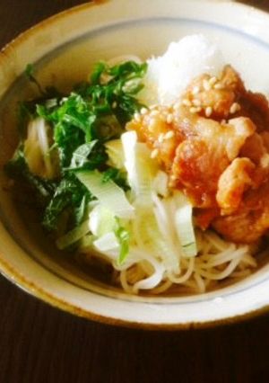 冷やしぶっかけそうめん！-レシピのメイン写真