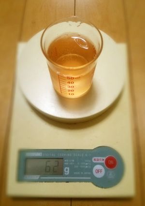 このシロップに何gの砂糖が入っているの?-レシピのメイン写真