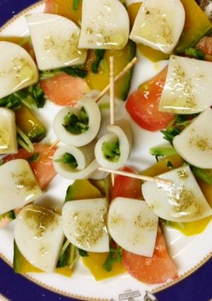 かまぼこイタリアン(バジル)-レシピのメイン写真