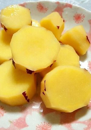 レンジで簡単☆さつまいもキレートレモン煮-レシピのメイン写真
