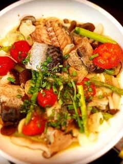 簡単!鯖缶アクアパッツァ-レシピのメイン写真