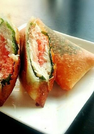 居酒屋の味 "明太ささみ春巻き"-レシピのメイン写真