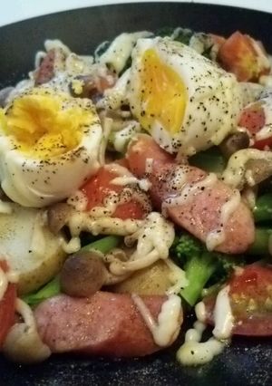 ホットサラダ-レシピのメイン写真