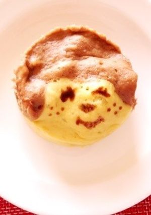 モンチッチ バナナ・ココア蒸しパン-レシピのメイン写真