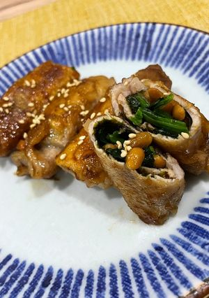 納豆肉巻き-レシピのメイン写真