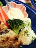 淡白な魚が大変身【鱈の香草パン粉焼き】