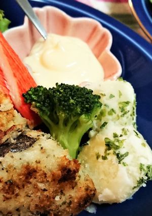 淡白な魚が大変身【鱈の香草パン粉焼き】-レシピのメイン写真