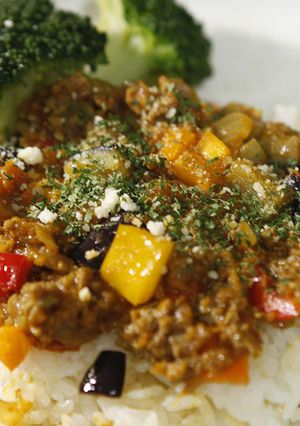 すぐに作れてかんたん！夏野菜ドライカレー-レシピのメイン写真