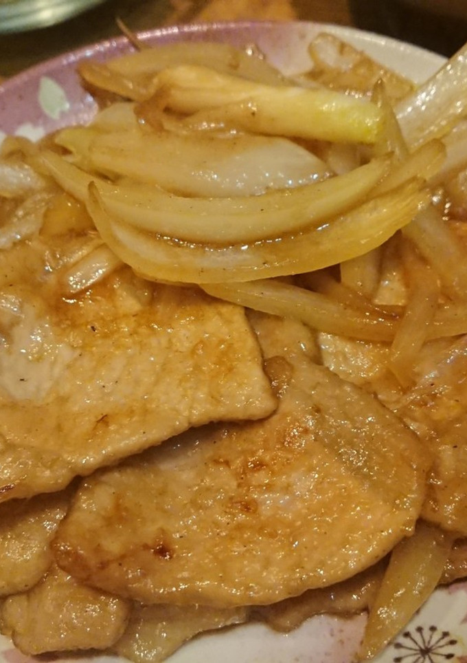 豚のしょうが焼き(タモリ風)-レシピのメイン写真