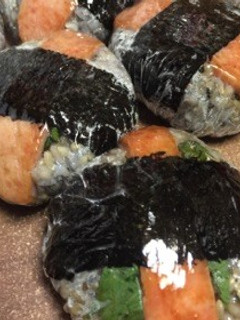 合法ハーブSHISOのスパムおにぎり-レシピのメイン写真