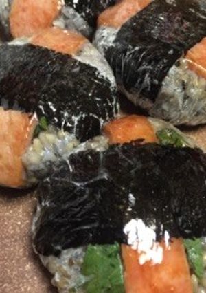 合法ハーブSHISOのスパムおにぎり-レシピのメイン写真