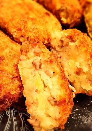 レンジでほくほく★懐かし味のコロッケ-レシピのメイン写真