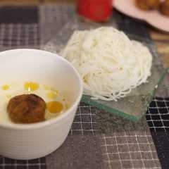 รูปของ 豆乳つけ麺☆ピリ辛焼き味噌