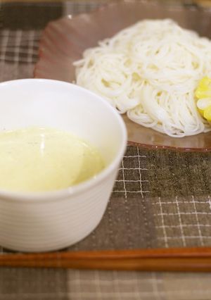 豆乳つけ麺☆洋風ポタージュ風-レシピのメイン写真