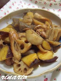 ✿鶏肉とレンコンの煮物✿-レシピのメイン写真