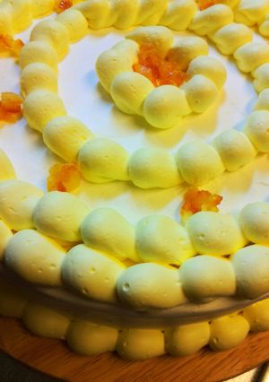 レモンチーズクリームのケーキ☺-レシピのメイン写真