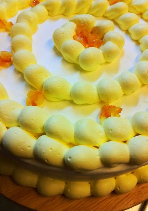 レモンチーズクリームのケーキ☺-レシピのメイン写真
