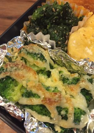 ブロッコリーのマヨチーズ焼き♡-レシピのメイン写真