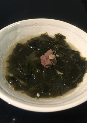 韓国風ワカメスープ ミヨクスープ 미역국-レシピのメイン写真