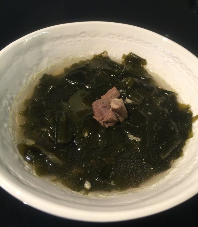 韓国風ワカメスープ ミヨクスープ 미역국-レシピのメイン写真