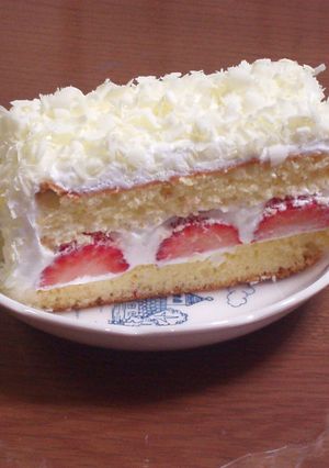 ホワイトチョコのエンジェルケーキ-レシピのメイン写真