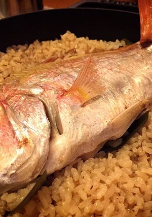 ストウブ de 鯛めし-レシピのメイン写真