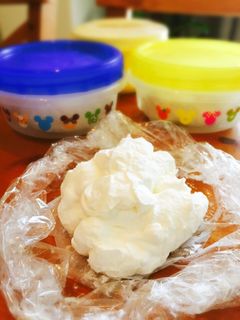 ホイップクリームの冷凍保存-レシピのメイン写真