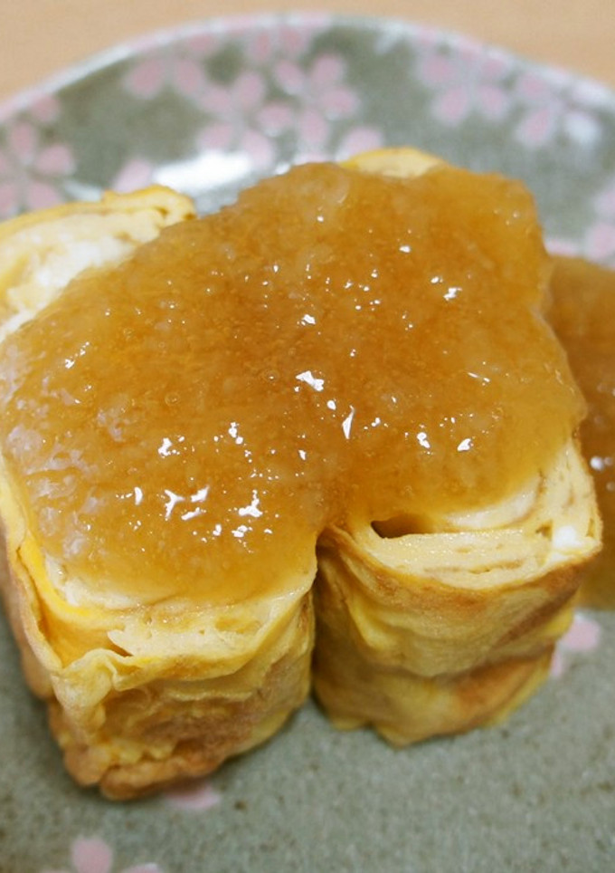 とろふわ大根おろしだれの卵焼き-レシピのメイン写真