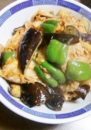ナスとピーマンを加えて、夏のキムトン-レシピのメイン写真