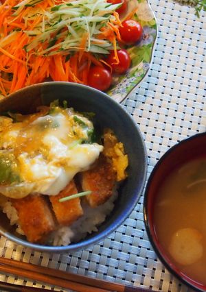 ☆夏もスタミナかつ丼定食☆-レシピのメイン写真
