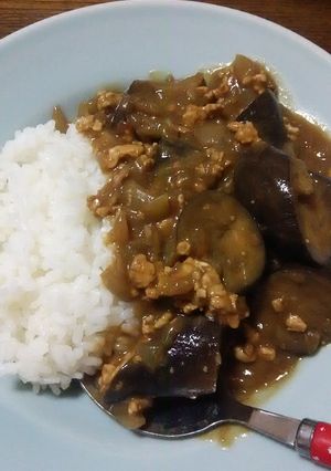 夏野菜の定番‼簡単すぎる茄子カレー-レシピのメイン写真